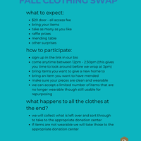 Clothing Swap - Queen's + Swap for a Cause NOV 8, 2026