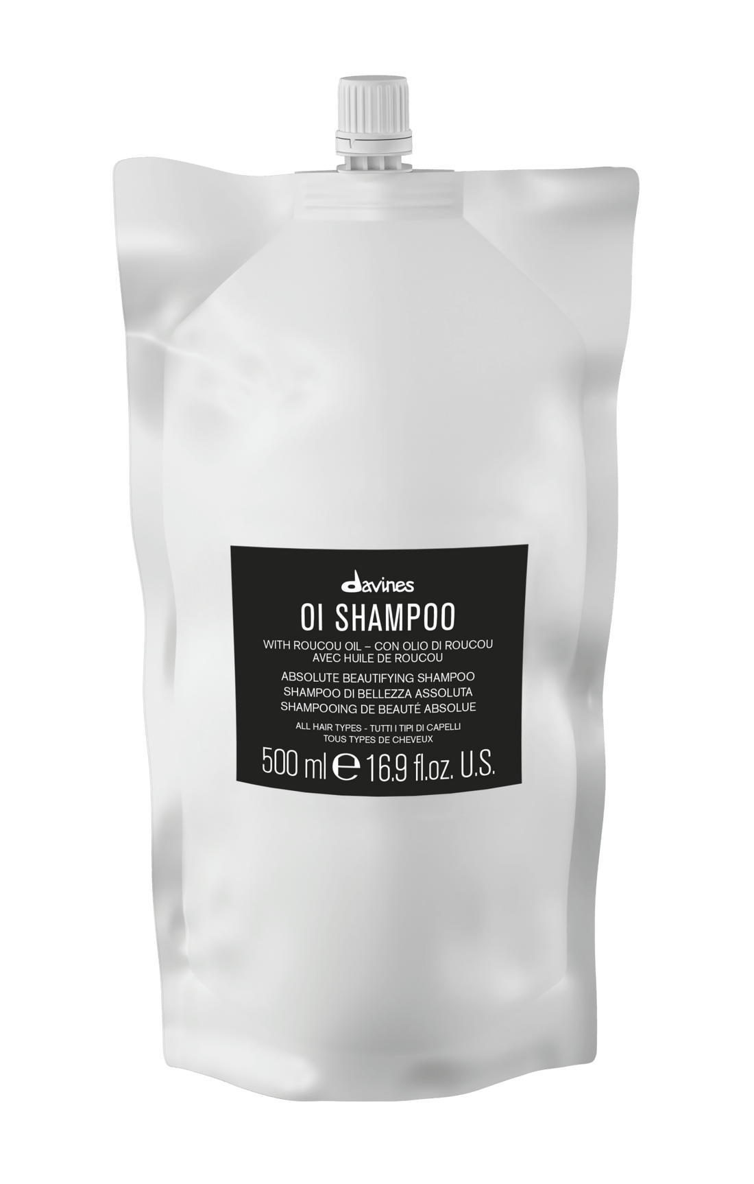 Oi Shampoo Refill Pouch 500ml, Essential - Queen’s Shop