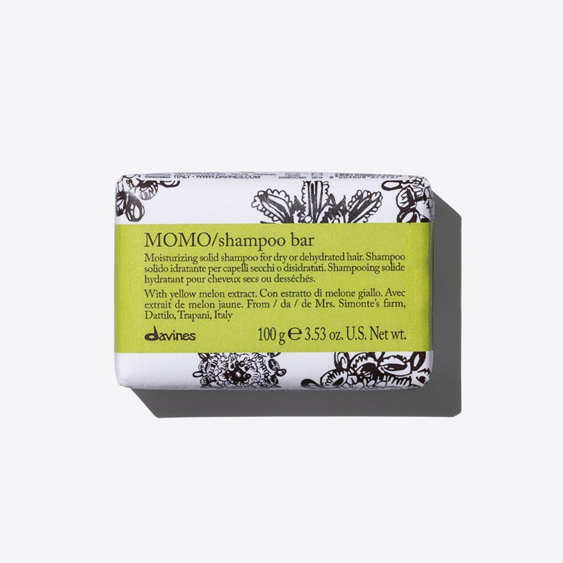 Momo Solid Shampoo Bar + Holder, Essentials -Queen’s Shop