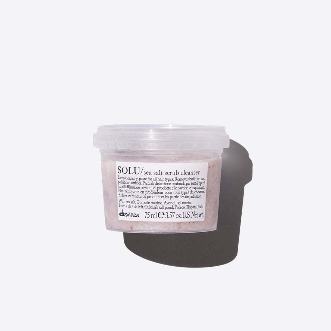 Solu Sea Salt Scrub Cleanser, Essential ‘Mini’ -Queen’s Shop